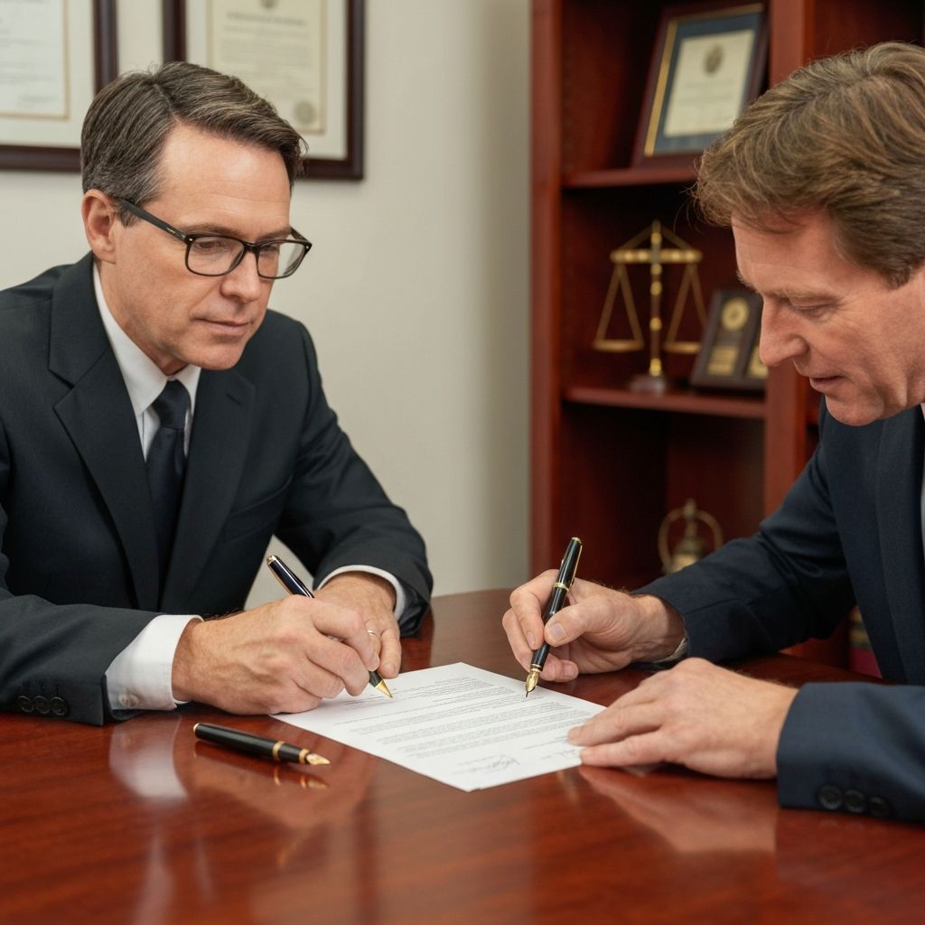 Power of Attorney Document Notarization